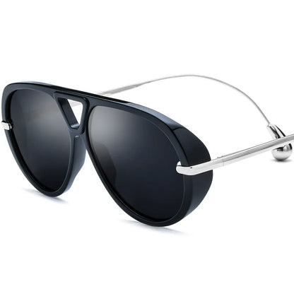 2026 Trend High Quality Pilot Sunglasses Acetate Frame Man Polarized Glasses Women Personality Alloy Legs UV400 Outdoor Eyewear