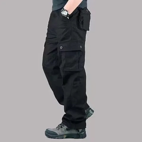 2025 Tactical Cargo Pants Men Cotton Overalls Outdoor Work Trousers Big Size Hombre Clothing Camo Hiking Pants Multiple pockets