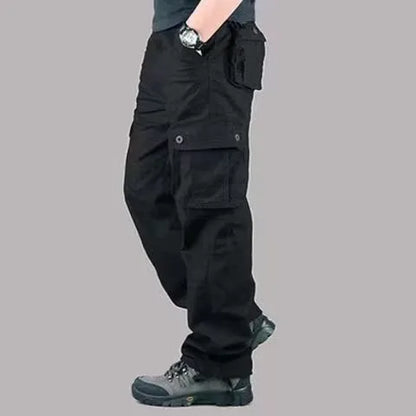 2025 Tactical Cargo Pants Men Cotton Overalls Outdoor Work Trousers Big Size Hombre Clothing Camo Hiking Pants Multiple pockets