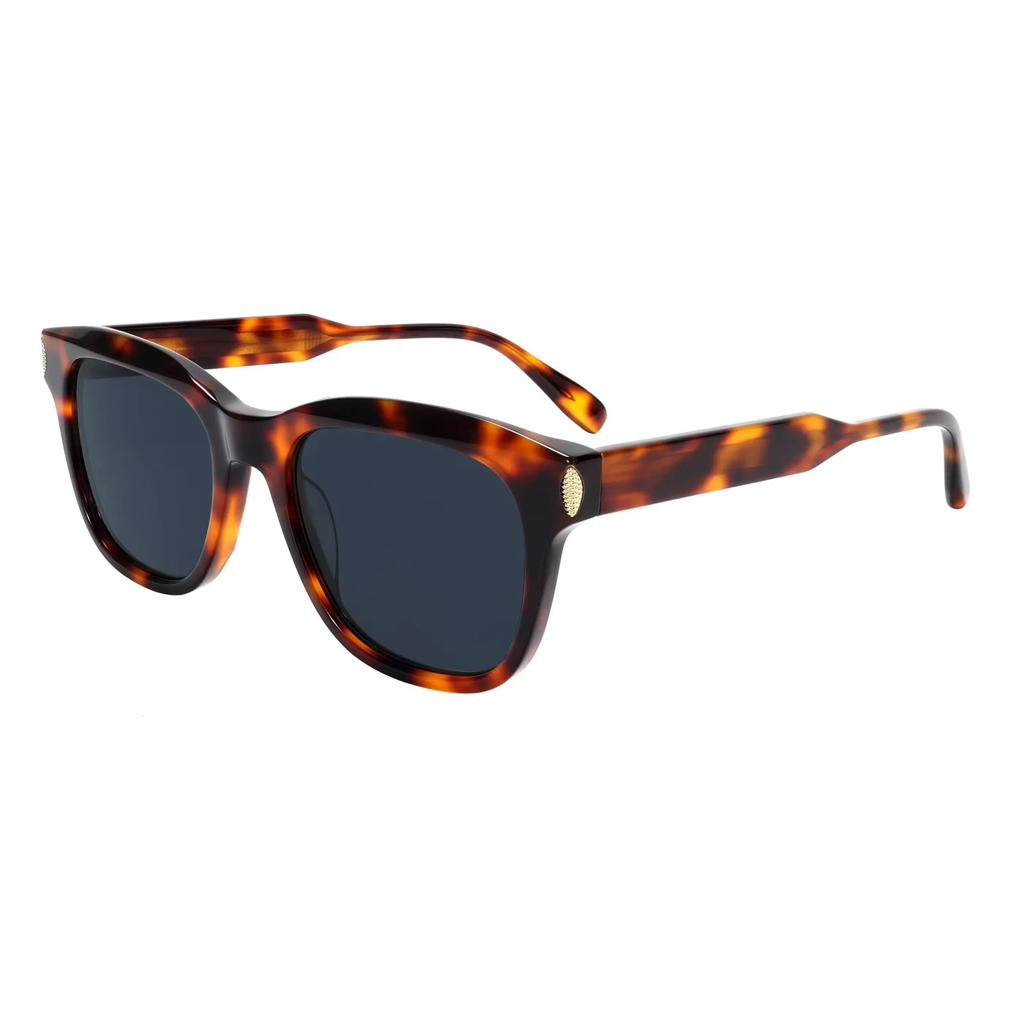 Olive Acetate Sunglasses Vintage Rivet Retro Sun Glasses UV400 Protection Unisex New Designer Eyewear Fashion