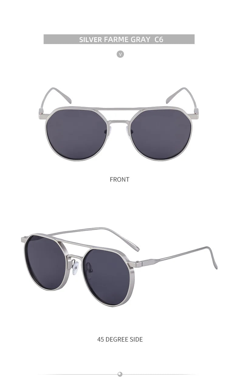 Vintage Punk Sunglasses For Men 2023 Retro Oval Steampunk Round Shades Luxury Lunette De Soleil Homme Gafas De Sol Hombre Lentes