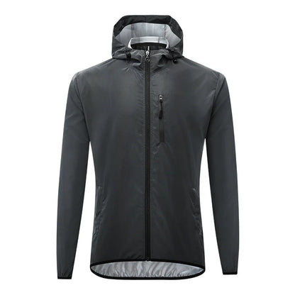 Reflective Cycling Jacket Winter Autumn Bicycle Windbreaker Bike Soft Windproof Waterproof Motorbike Jacket Men Coat