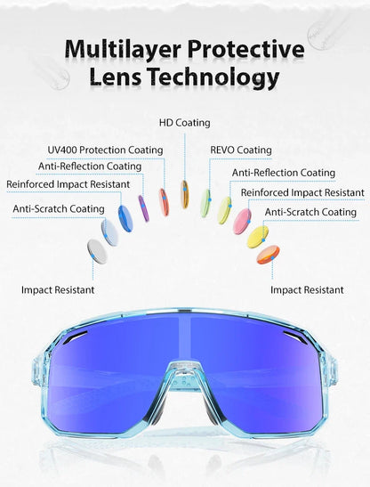 Boys Bike Sunglasses Child Cycling Glasses for Kids UV400 Girls Small Size Glasses Fashion Outdoor Sports Protection 2026