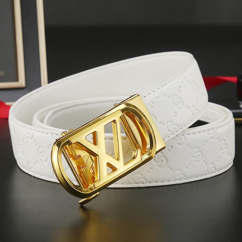 High Quality Luxury Brand Designer Suit pants Belts Male Automatic Buckle Men belts Leather Belt for men Strap for Jeans