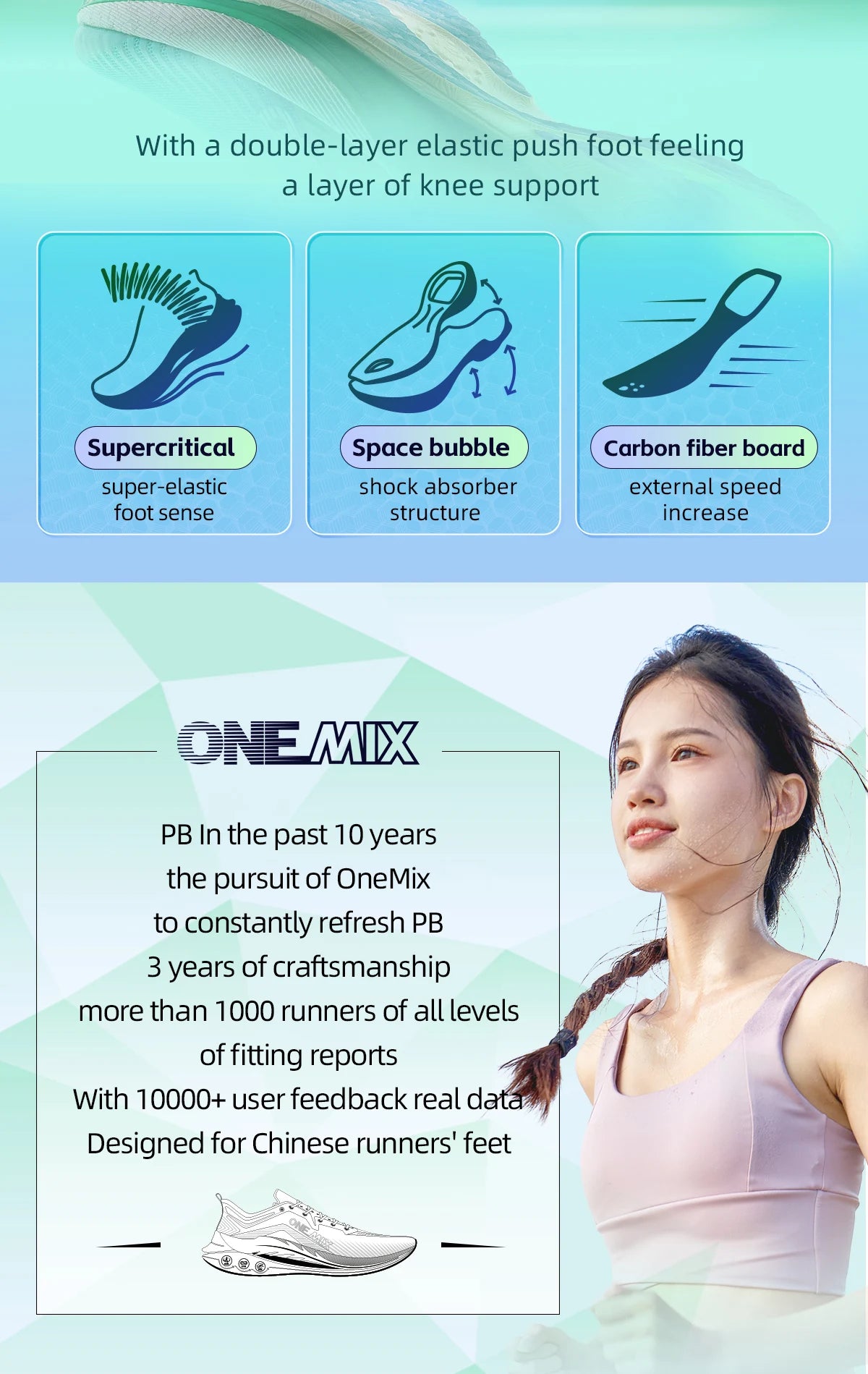 2026 Professional Marathon Running Shoes for Men Anti-slip Ultra-light Rebound Athletic Carbon Plate Sport Shoes Sneakers