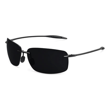 Sports Sunglasses for Men Women Tr90 Rimless Frame for Running Fishing Golf Driving MJ8009