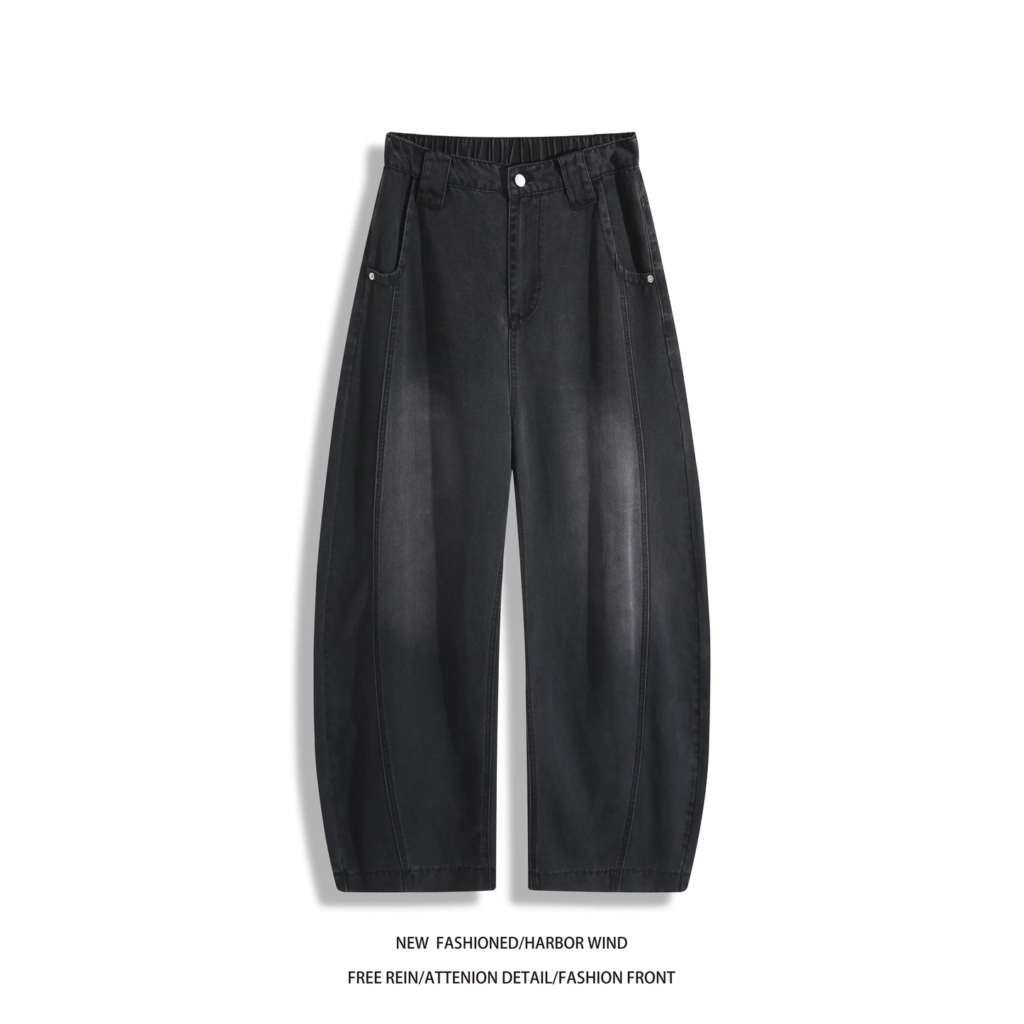 Man Pants Mens Jeans Summer New High Street Fashion Casual Thin Ice Silk Curved Blade Trousers For Men