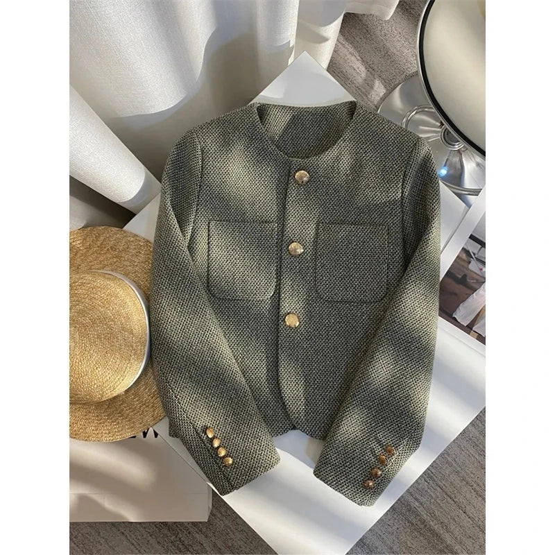 Women's Jacket Spring Autumn 2025 New Leisure Comfortable Women's Suit Coat Versatile Loose Appear Thin Ladies Blazer Outerwear
