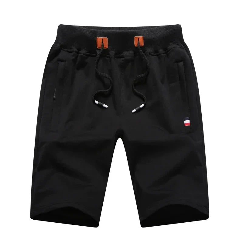 Men 2025 Summer Cotton Breeches Short Men Boardshorts Breathable Male Casual Shorts Mens Short Bermuda Beach Short Pants Hot