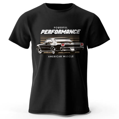 Custom Car Club Patch Printed Unisex Men Women T-Shirt Tees Tops 100% Cotton Embossed Logo Graphic Gearhead Outfit
