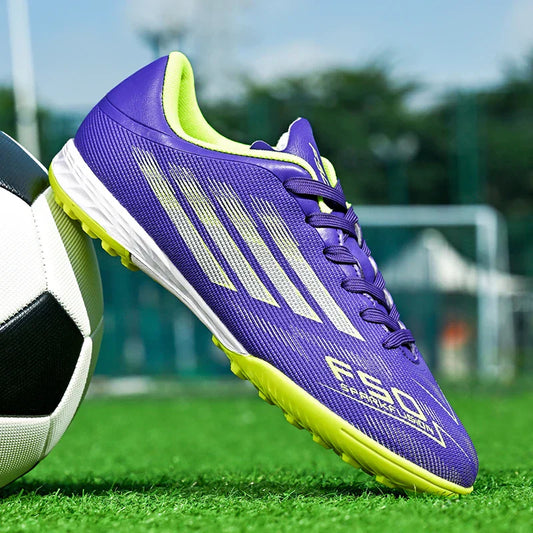 New Men Professional Soccer Shoes Sports Shoes TF/FG Football Boots Boys Match Sneakers Ankle Non-Slip Comfortable Unisex