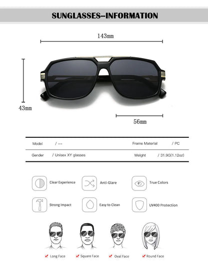 2026 Luxury Sunglasses Women Vintage Square Sunglass Men Dropshipping Fashion Glasses Gafas De Sol Hombre Lunette Soleil Femme