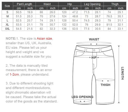 Men's Outdoor Casual Cargo Shorts Elastic Waist Drawstring Shorts with Reflective Strip and Multiple Pockets Loose Bottoms
