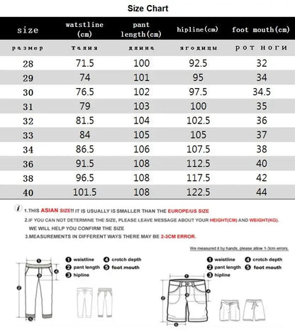 2025 New Wine Red Jeans Men Fashion Casual Classic Style Business Straight Fit Soft Trousers Male Advanced Pants