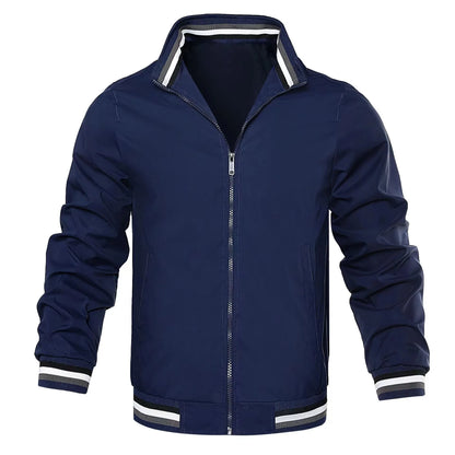 2024 Spring Summer Bomber Jacket Men Black Casual Slim Fit Baseball Mens Jackets New Autumn Fashion High Quality Jackets for Men