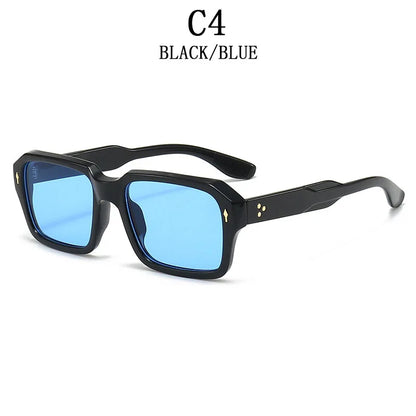 Square Sunglass Men Fashion Sunglasses Women 2025 Trendy Vintage Fashion Glasses Retro Gafas De Sol Hombre Lunette Soleil Femme