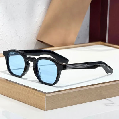 Modern Square Classical Sunglasses Men Women Handmade Fashion High Street Premium Quality UV400 Glasses with Case