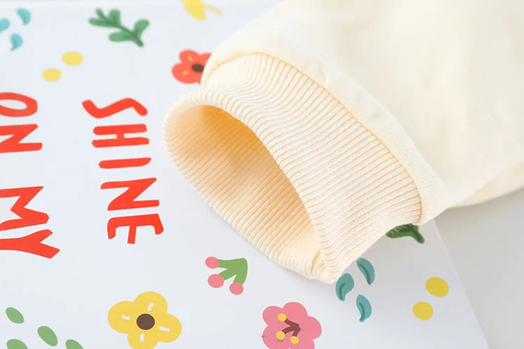 New Spring Autumn Baby Clothes Suit Children Girls Fashion Cartoon T-Shirt Pants 2Pcs/Set Toddler Sports Costume Kids Tracksuits