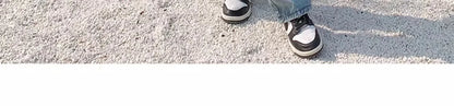Trendy Ripped Straight Leg Jeans Women's Spring Summer High Waist Loose Wide Leg Pants Slimming Design Casual Denim Jeans
