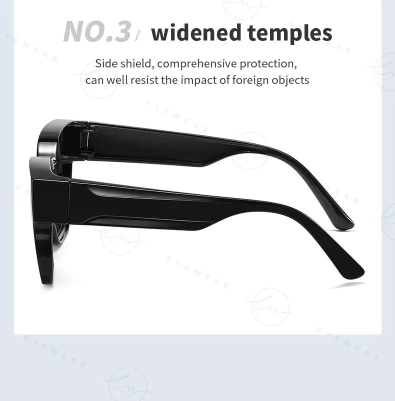 Brand Oversized Frame Cover Optical Glasses Trend Fit Over Sunglasses For Men Women Polarized TR-90 Anti-Glare UV400 Eyewear
