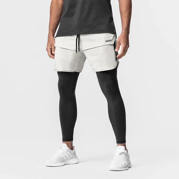 Men's Quick-Dry Gym Shorts Breathable Summer Training Running Basketball Fitness Jogging Loose Fit Streetwear Casual Sportswear