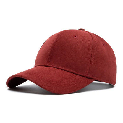 Fashion Baseball Caps For Men Women Autumn Winter Solid Retro Snapback Hip Hop Hat Unisex Street Adjustable Sun Visor Caps