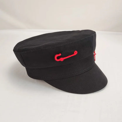 Brand Designer Women Hat Caps Fashion Cotton Pin decoration Letter Newsboy Caps