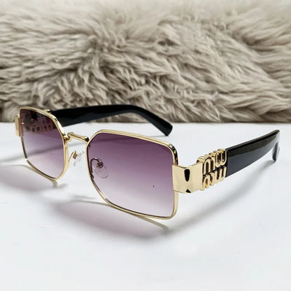 Metal Women's Sunglasses High Quality High Sense Trend Street Sun Glasses Girls Sunshade Glasses UV400