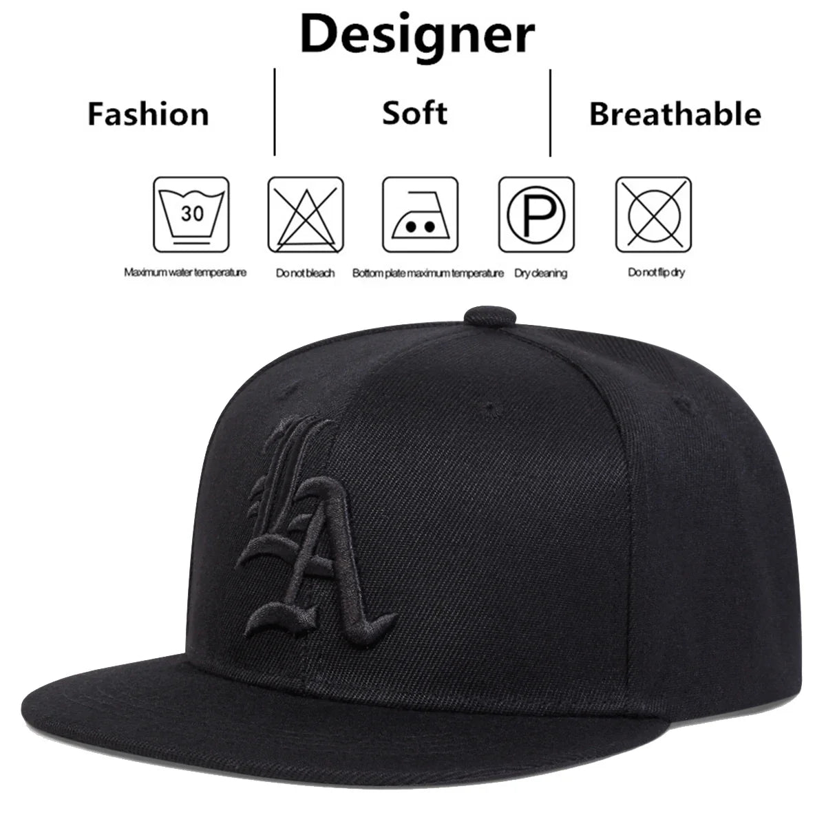 Unisex Gothic Letter Embroidery Hip-hop Hats Spring Autumn Outdoor Adjustable Casual Baseball Caps Sunscreen Hat