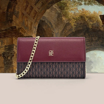 Classic Style Fashion Retro New Women's Crossbody Exquisite Craftsmanship Letters Printing Design Simple Versatile Chain Bag