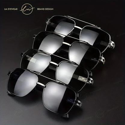 Brand Design Square Polarized Sunglasses Man Photochromic Sun Glasses Woman Anti-glare Driving Goggles Oculos zonnebril heren
