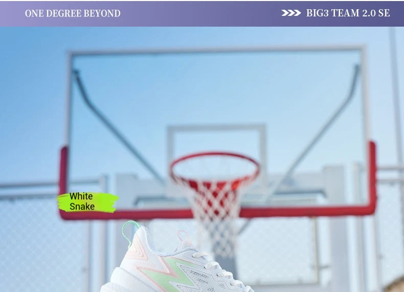 BIG3 Team 2.0 SE Men Basketball Shoe New Breathable Wear-resistant Stable Rebound Non-slip Male Sneakers 672511119