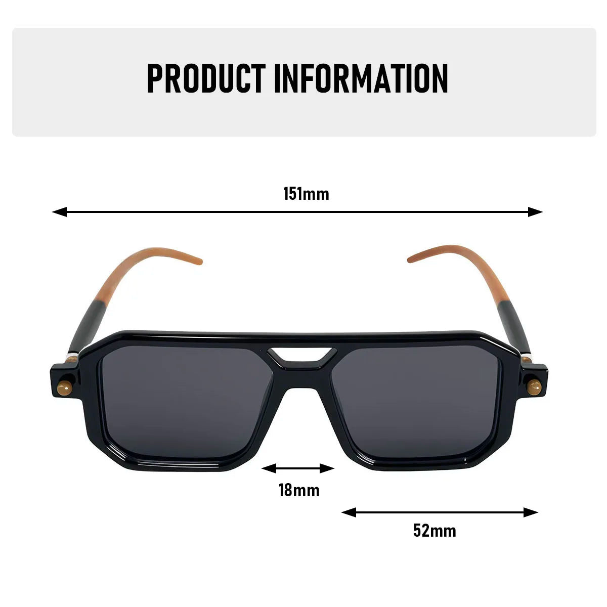 Square Sunglasses For Men Luxury UV400 Protection Sunglasses Women Trendy 2026 Vintage Retro Fashion Glasses Gafas De Sol Hombre