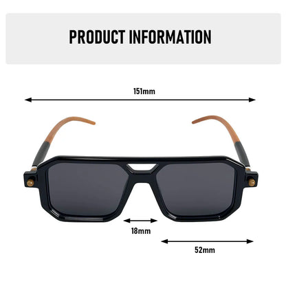 Square Sunglasses For Men Luxury UV400 Protection Sunglasses Women Trendy 2026 Vintage Retro Fashion Glasses Gafas De Sol Hombre