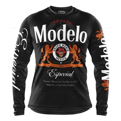 Camping Motorcycle Mountain Bike Team Downhill MTB Jersey Offroad Bicycle Locomotive Shirt Cross Country Fishing Hunting Clothes