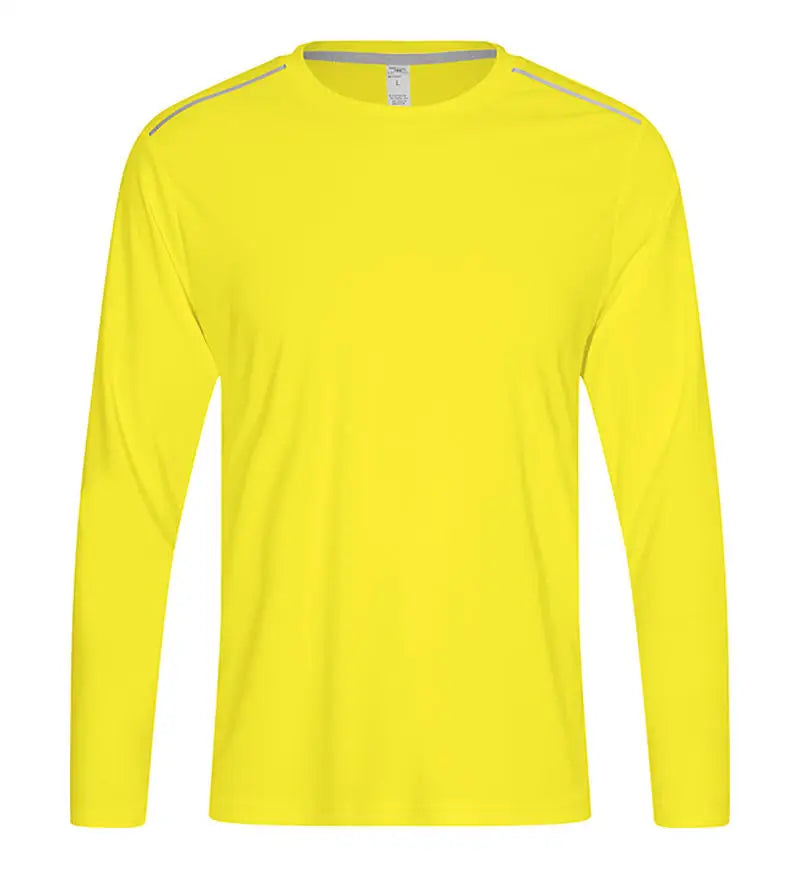 High Quality Spandex Men Women Kids Running Long Sleeve T-Shirt Quick Dry Gym Fitness Shirt Training Exercise Clothes Sports Top