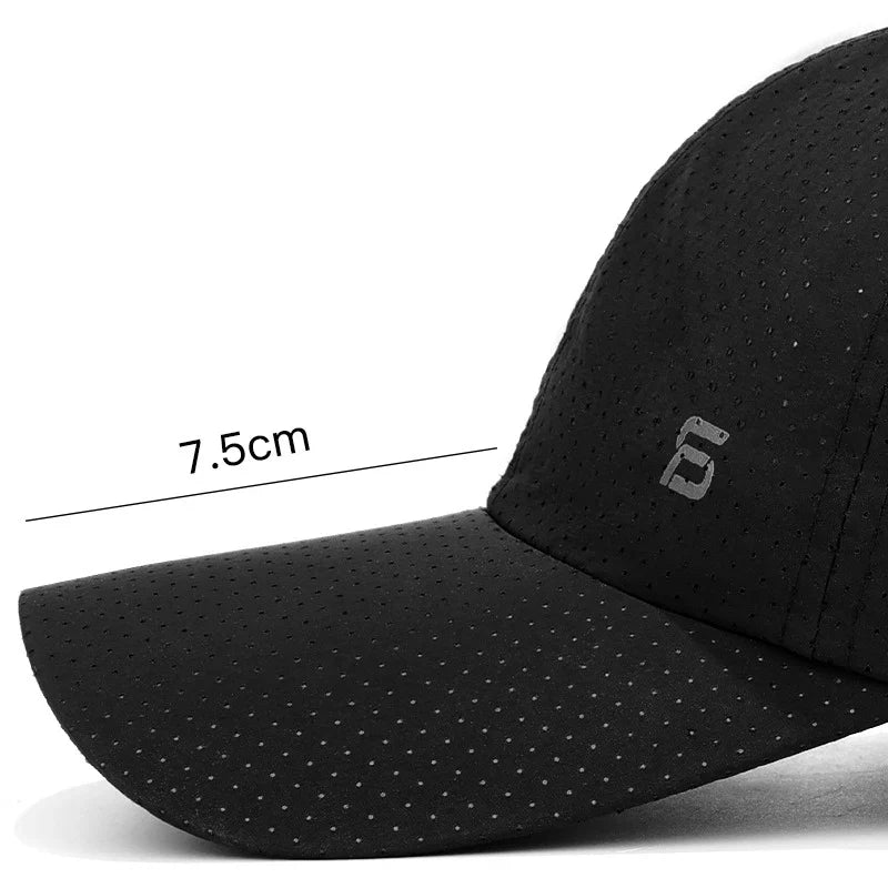 Original Design Running Cap Thin Quick Drying Breathable Duck Tongue Outdoor Men's Sun Summer Fishing Avisor Baseball Cap