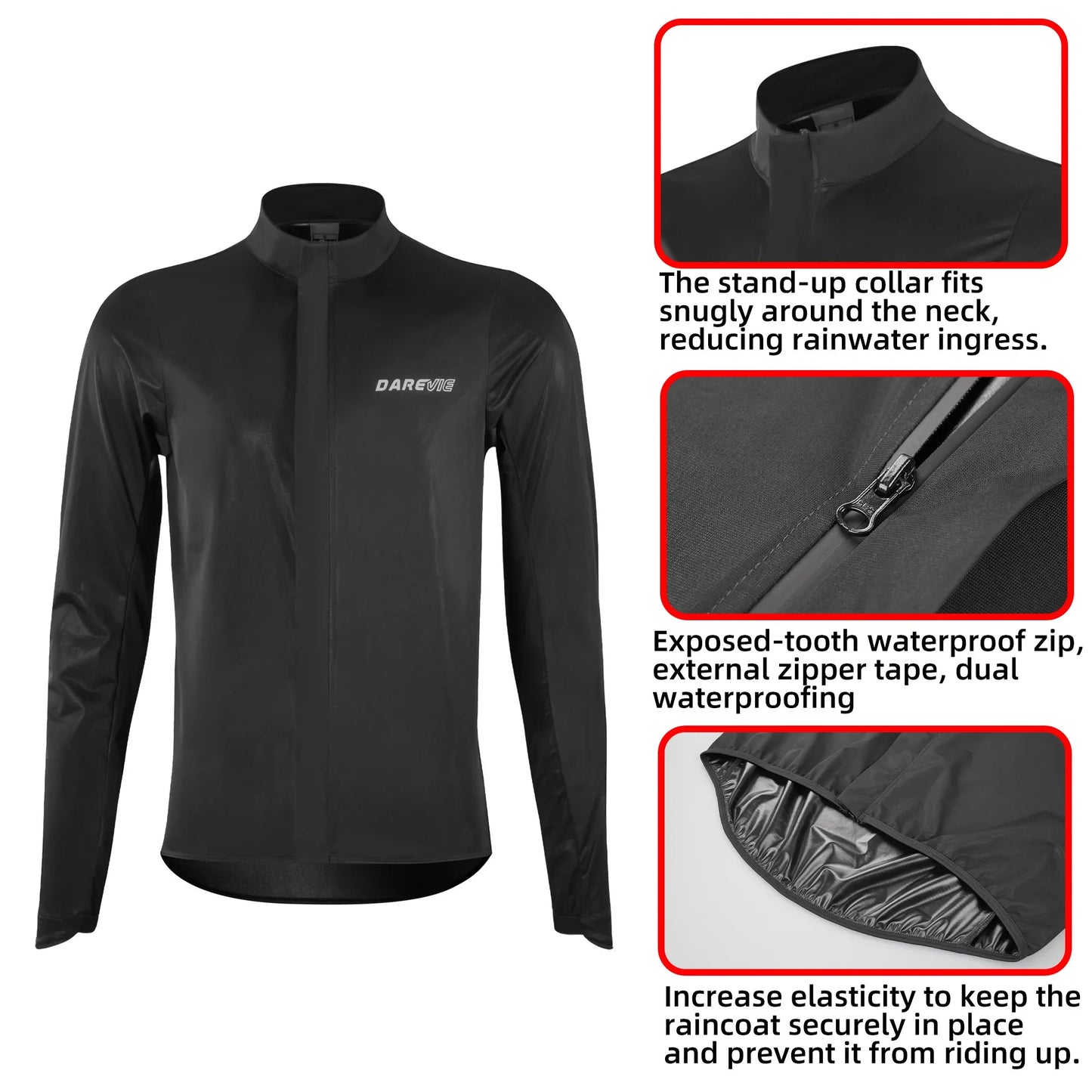 Jackets For Man Waterproof Anti UV Soft Men's Jackets Windproof Light Soft Anti Slip Raincoat Outdoor Cycling Jacket Man