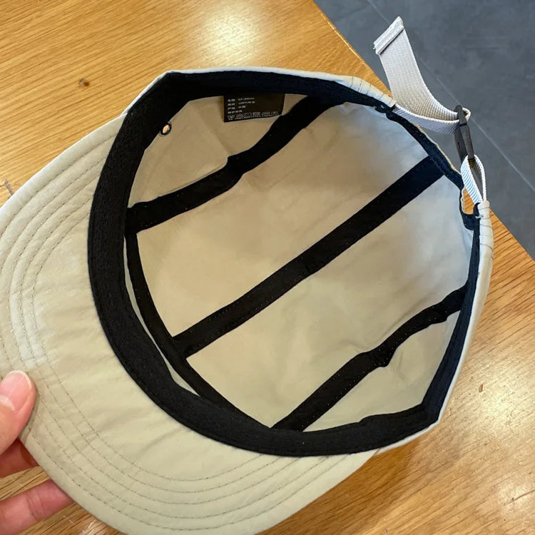 Japanese Quick Drying Baseball Hat Women Men Summer Outdoor Sunscreen Casual Versatile 5-flap Tooling Camping Hat