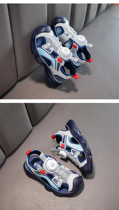 Luxury Boys Sandals Kids Shoes Summer Beach Water Sneaker 4-8 Years Outdoor School Casual Sneaker Sports Sandal for Boy