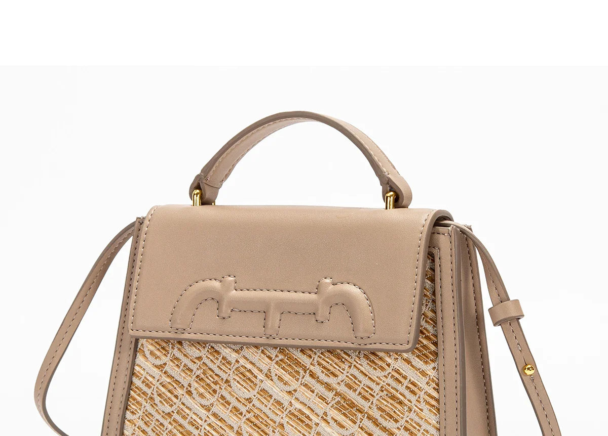 Business Commuting Large Capacity Handbag Fashionable Classic Retro Women's New 2024 Designer Style Shoulder Bag