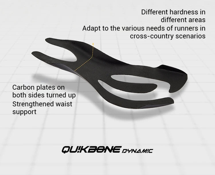 4x4 Men Running Shoes New Carbon Plate Racing Anti-slip Rebound  Wear-resistant Stable Male Sneakers 672442201