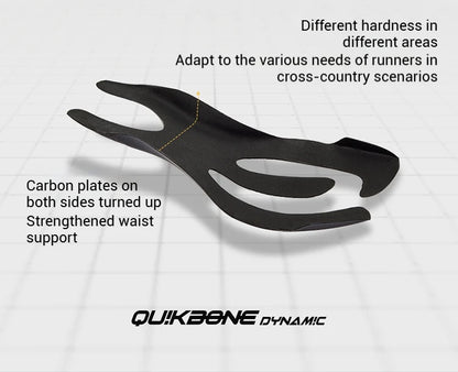 4x4 Men Running Shoes New Carbon Plate Racing Anti-slip Rebound  Wear-resistant Stable Male Sneakers 672442201