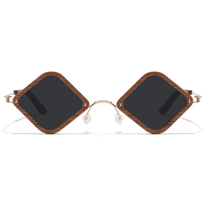 Wooden Aduit Sunglasses Brazilian rosewood Handmade Polarized Glasses Mirror Coating Lenses Eyewear With Gift Box 2105