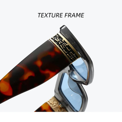 Fashion Small Rectangle Sunglasses for Women Retro Vintage UV400 Men Trending Sun Glasses UV400 Protection Gafas De Sol Mujer