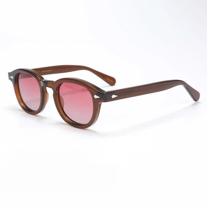 Polarized Sunglasses Men Women UV400 Acetate Frame Johnny Depp Lemtosh Style Sun Glasses Brand Retro For Male Eyeglasses