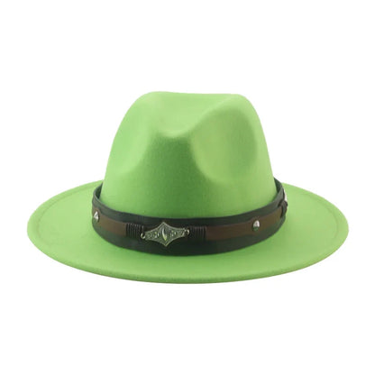Hat Fedora Hats for Women Hats for Men Cowboy Hat Caps Big Size 62cm Western Cowboy Belt Cow Bands Fedoras Chapeau Feutre Homme