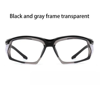 Sports Running Sunglasses Men Mountaineering Wind  Sand TR90 Polarized Sunglasses Safety Eyewear Customizable Prescription