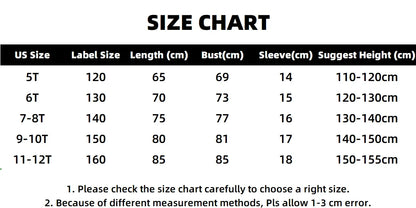 Girls' Navy Summer Dress V-Neck Polo Pleated Dress for School 5-12 Years Girls Clothing