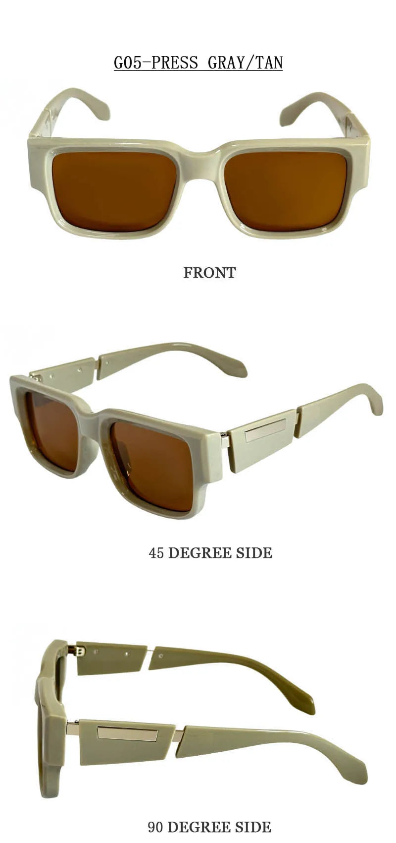Square Sunglass Men Vintage Luxury Sunglasses Women 2025 Retro Fashion Glasses Vacation Gafas De Sol Hombre Lunette Soleil Femm